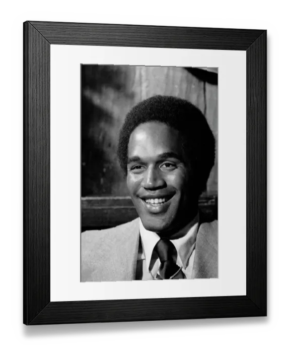 Framed Print : Buffalo Bills Running Back O.J. Simpson Framed Print : Buffalo Bills Running Back O.J. Simpson