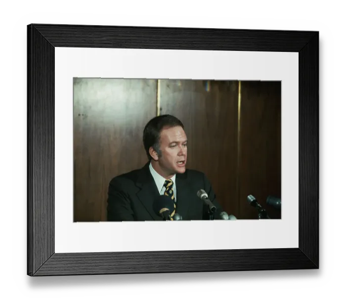 Framed Print : Bob Packwood, American Politician & Lawyer Framed Print : Bob Packwood, American Politician & Lawyer