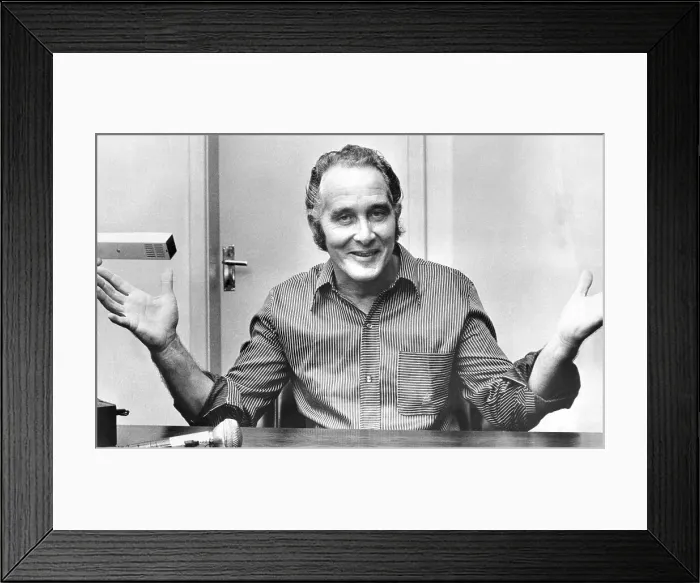 Framed Print : Portrait of Ronald Biggs Framed Print : Portrait of Ronald Biggs