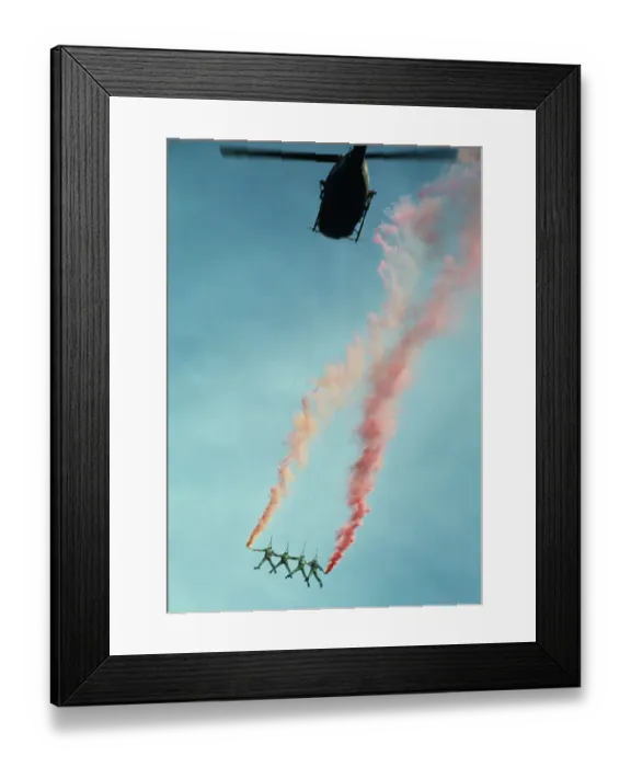 Framed Print : Flight Demonstration In Vietnam Framed Print : Flight Demonstration In Vietnam