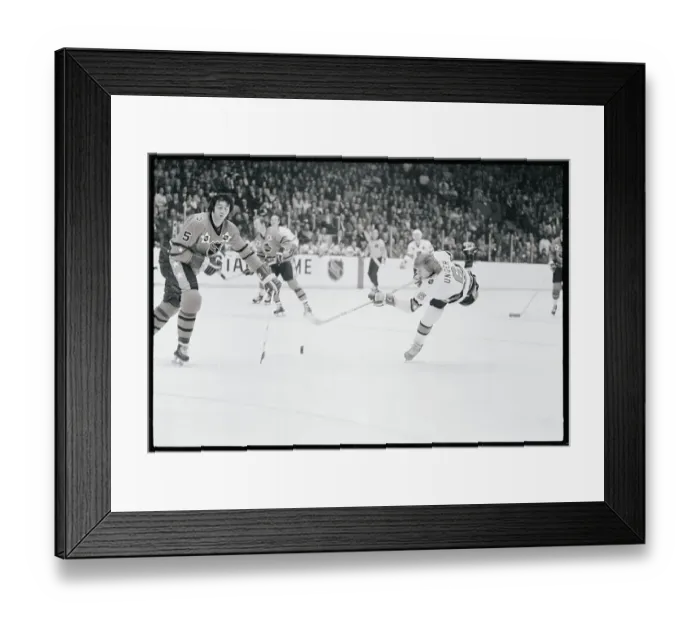Framed Print : Garry Unger During NHL All Star Game Framed Print : Garry Unger During NHL All Star Game