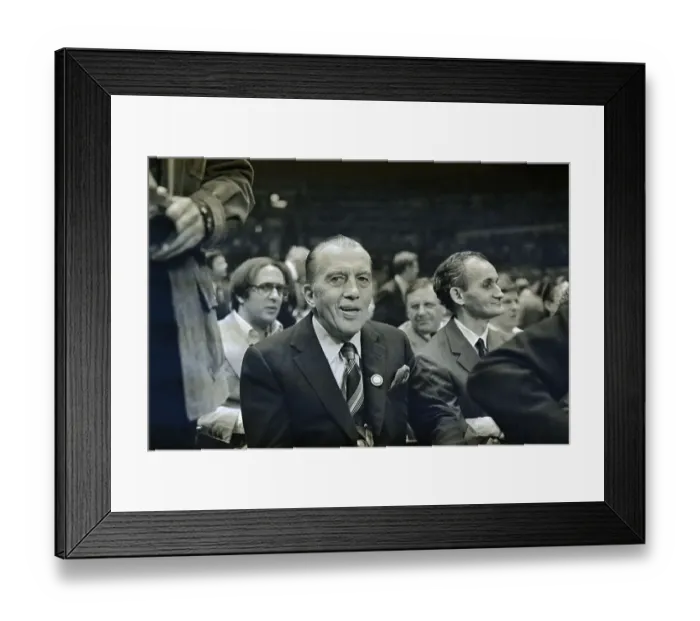 Framed Print : Ed Sullivan Sits In Audience