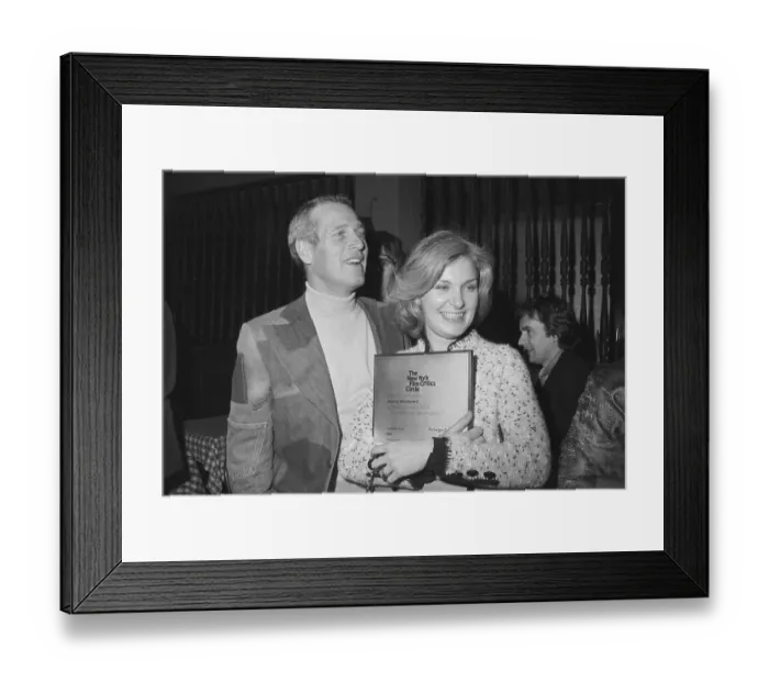 Framed Print : Portrait of Joanne Woodward and Paul Newman Framed Print : Portrait of Joanne Woodward and Paul Newman