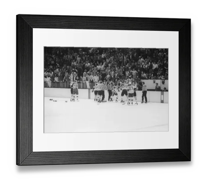 Framed Print : Philadelphia Flyers vs. San Francisco Seals Framed Print : Philadelphia Flyers vs. San Francisco Seals