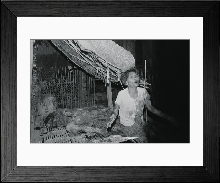 Framed Print : Woman Screaming