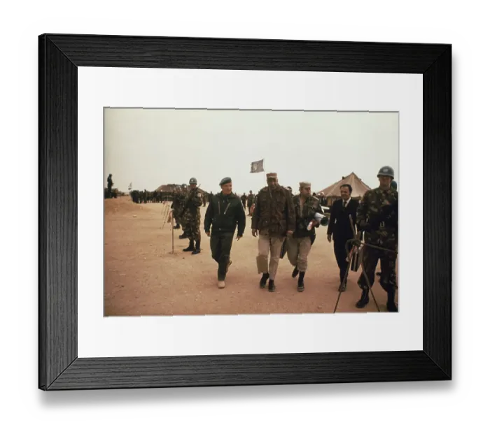Framed Print : Kilometer 101 Talks In Egypt Framed Print : Kilometer 101 Talks In Egypt