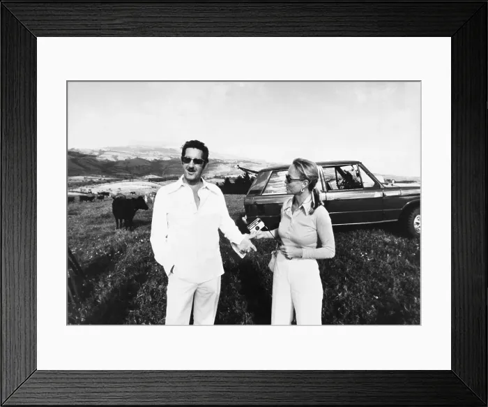 Framed Print : Margaret Osmer and Robert Vesco Framed Print : Margaret Osmer and Robert Vesco