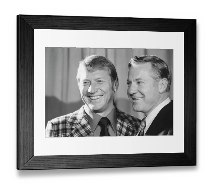 Framed Print : Close-Up Of Mickey Mantle & Whitey Ford