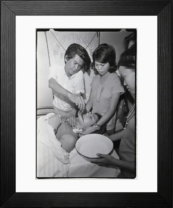Framed Print : Filipino Faith Healer At Work Framed Print : Filipino Faith Healer At Work