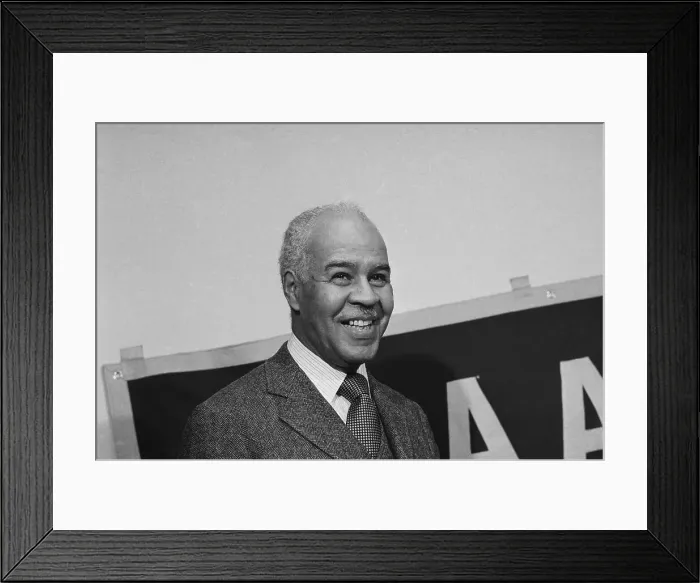 Framed Print : NAACP Director Wilkins Framed Print : NAACP Director Wilkins