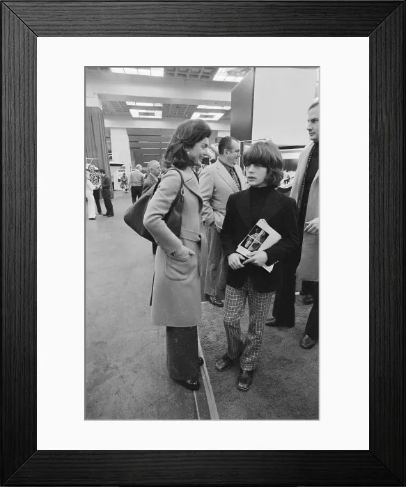 Framed Print : Jacqueline Kennedy with Son John Kennedy Jr Framed Print : Jacqueline Kennedy with Son John Kennedy Jr