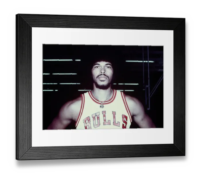 Framed Print : Basketball Player Rowland Garrett