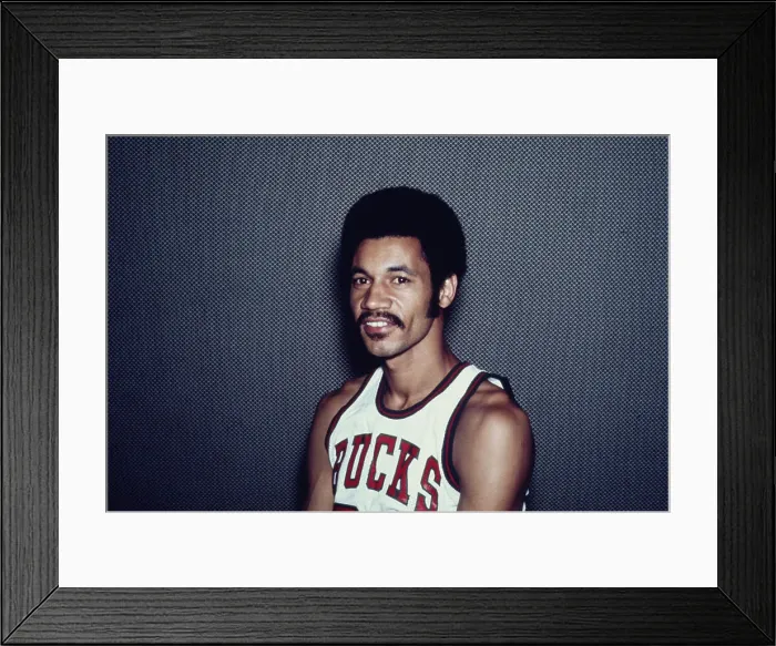 Framed Print : Basketball Player Dick Garrett Framed Print : Basketball Player Dick Garrett