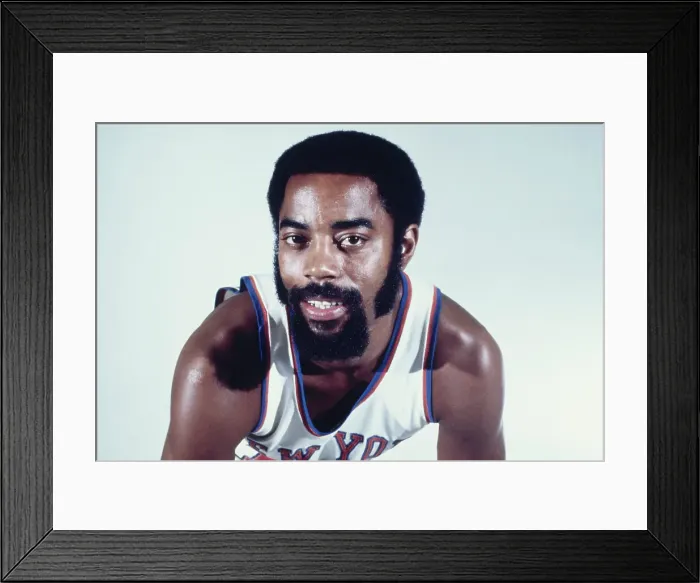 Framed Print : Basketball Player Walt Frazier Framed Print : Basketball Player Walt Frazier