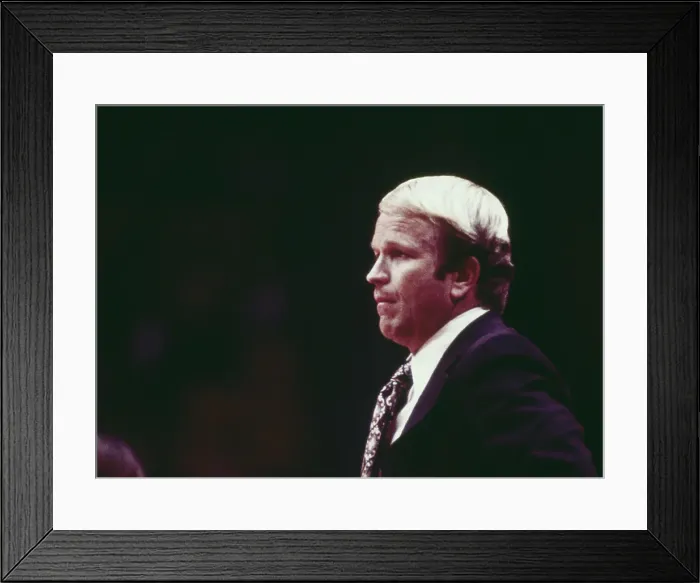 Framed Print : Basketball Coach Cotton Fitzsimmons Framed Print : Basketball Coach Cotton Fitzsimmons