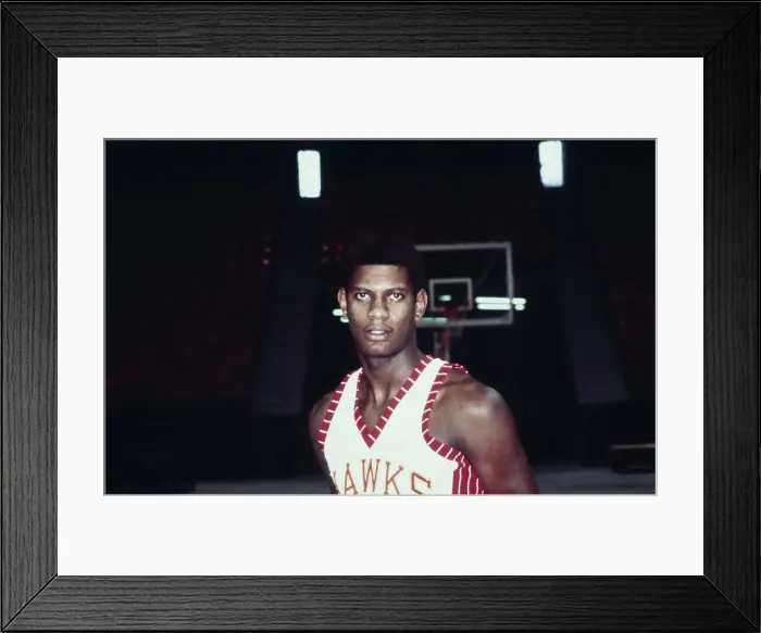 Framed Print : Basketball Player John Drew Framed Print : Basketball Player John Drew