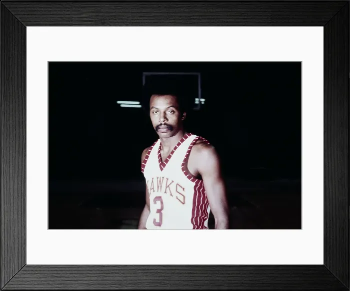 Framed Print : Basketball Player Herman Gilliam Framed Print : Basketball Player Herman Gilliam