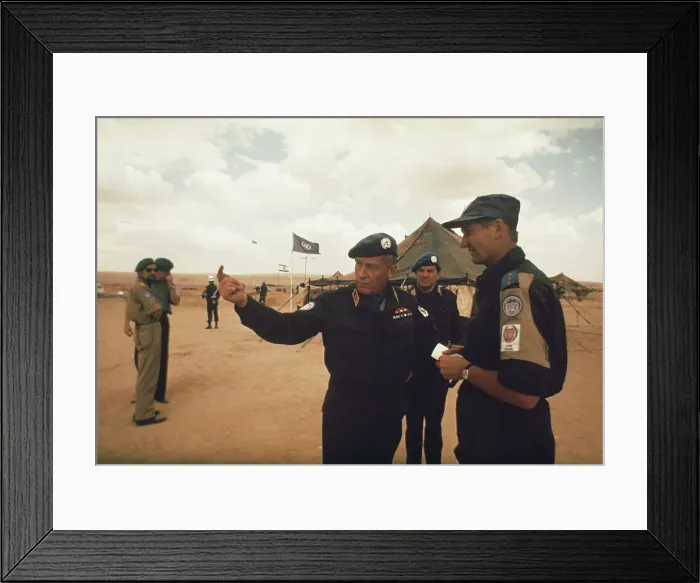 Framed Print : Kilometer 101 Talks In Egypt Framed Print : Kilometer 101 Talks In Egypt
