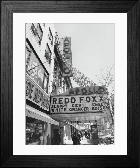 Framed Print : Apollo Theater, Harlem