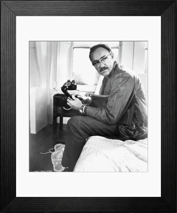Framed Print : Gene Hackman as Harry Caul Framed Print : Gene Hackman as Harry Caul