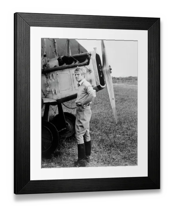 Framed Print : Robert Redford in The Great Waldo Pepper Framed Print : Robert Redford in The Great Waldo Pepper