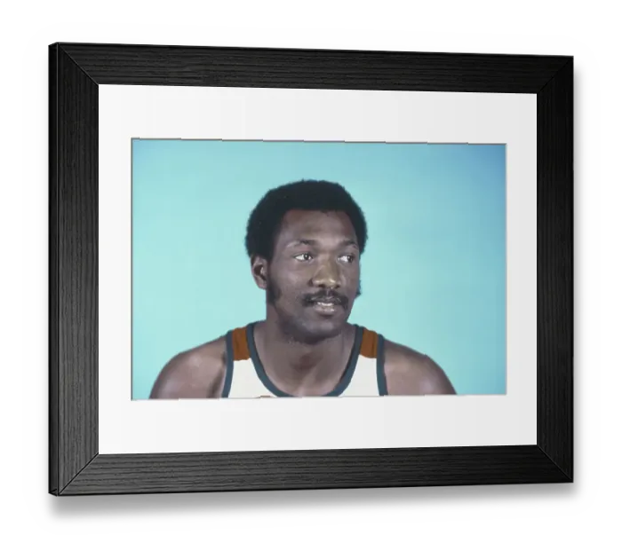 Framed Print : Portrait of Elvin Hayes