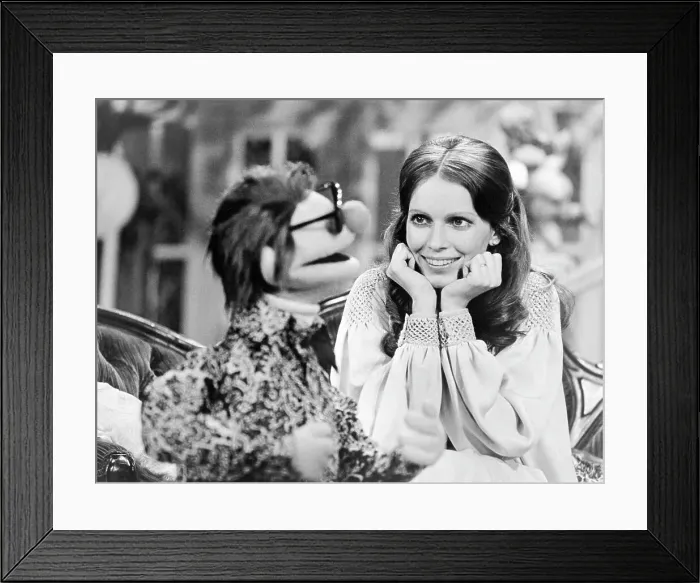 Framed Print : Mia Farrow Starring on The Muppets Valentine Special Framed Print : Mia Farrow Starring on The Muppets Valentine Special