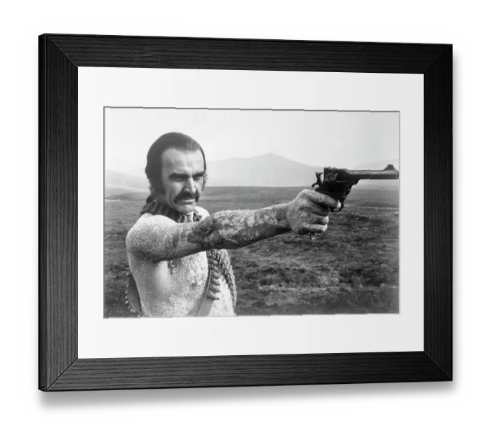 Framed Print : Sean Connery as Zed in Zardoz Framed Print : Sean Connery as Zed in Zardoz