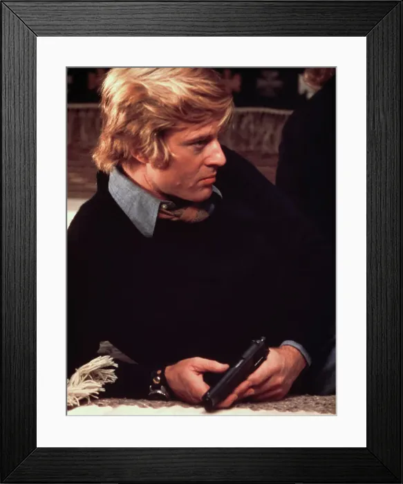 Framed Print : Robert Redford in the Movie Three Days of the Condor Framed Print : Robert Redford in the Movie Three Days of the Condor