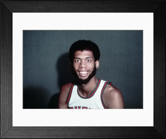 Framed Print : Close Up of Kareem Abdul-Jabbar Framed Print : Close Up of Kareem Abdul-Jabbar