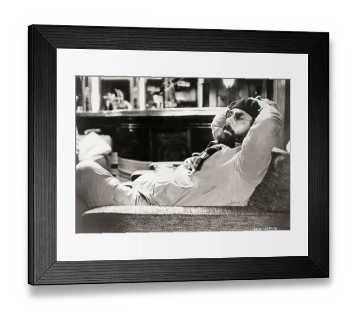 Framed Print : Coppola on Set of Godfather Part II Framed Print : Coppola on Set of Godfather Part II