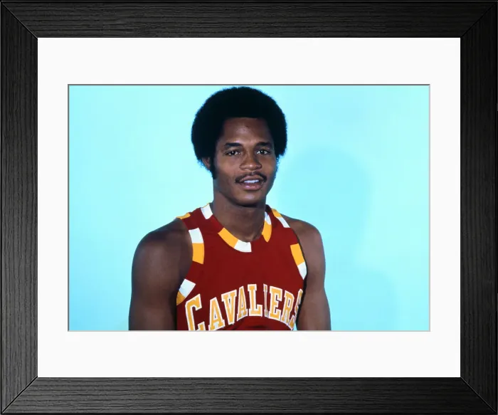 Framed Print : Portrait of Cleveland Cavaliers Player Austin Carr