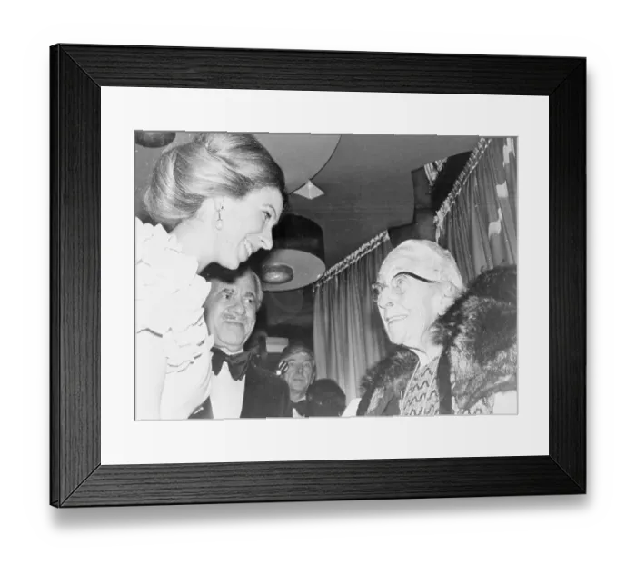 Framed Print : Agatha Christie and Others Framed Print : Agatha Christie and Others