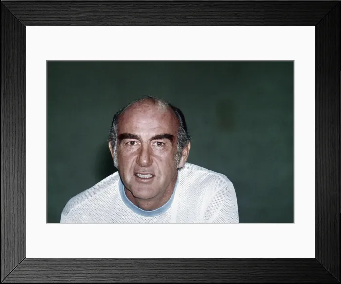 Framed Print : Portrait of Buffalo Braves Coach Jack Ramsay Framed Print : Portrait of Buffalo Braves Coach Jack Ramsay