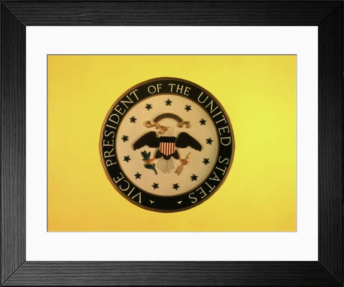 Framed Print : Seal of the United States Vice President Framed Print : Seal of the United States Vice President