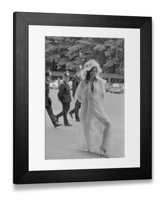 Framed Print : Linda Lovelace Wearing Sheer Clothing Framed Print : Linda Lovelace Wearing Sheer Clothing