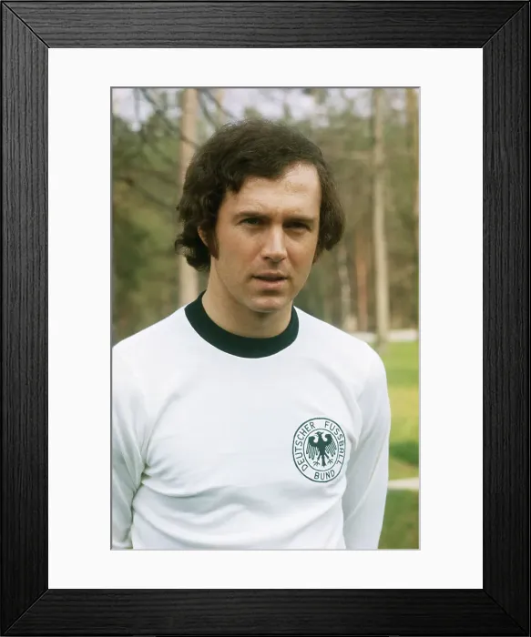 Framed Print : West German Soccer Player Franz Beckenbauer Framed Print : West German Soccer Player Franz Beckenbauer