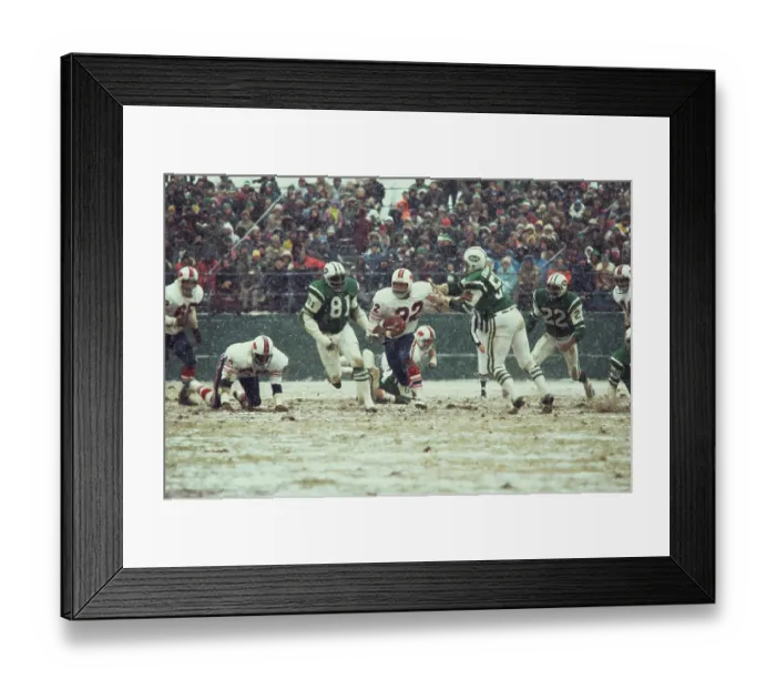 Framed Print : Buffallo Bills Player OJ Simpson