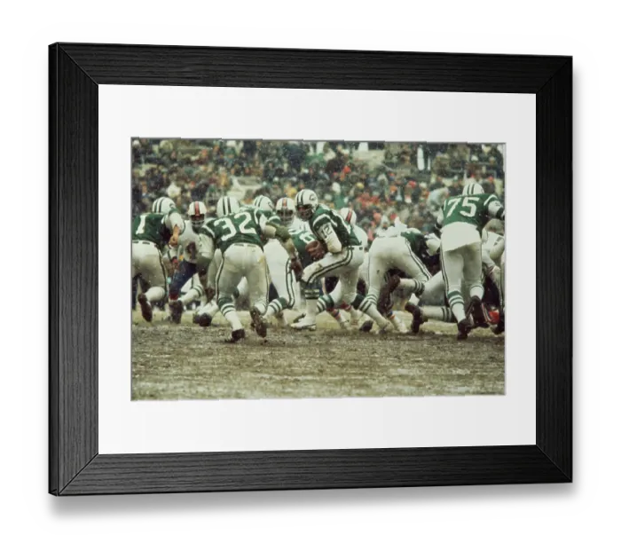 Framed Print : New York Jets Joe Namath Framed Print : New York Jets Joe Namath