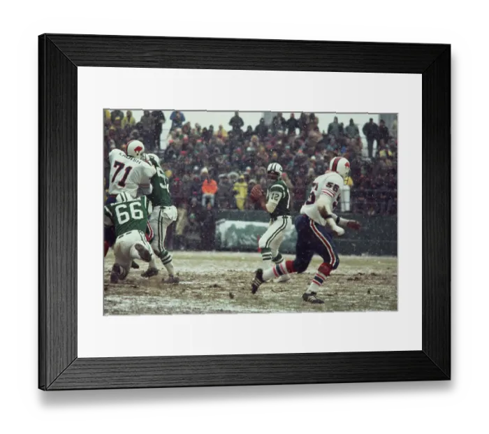 Framed Print : New York Jets Joe Namath Framed Print : New York Jets Joe Namath