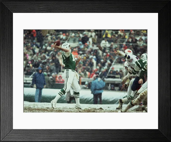 Framed Print : New York Jets Joe Namath Framed Print : New York Jets Joe Namath