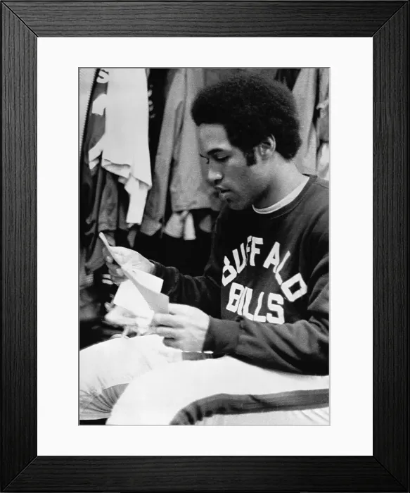 Framed Print : All-American Football Player O.J. Simpson Framed Print : All-American Football Player O.J. Simpson