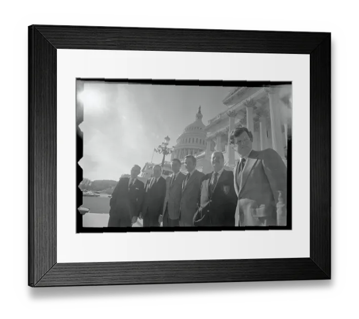 Framed Print : The Senate Smiling For a Photograph Framed Print : The Senate Smiling For a Photograph