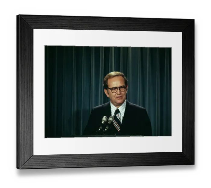 Framed Print : Republican Politician Russell W Peterson Framed Print : Republican Politician Russell W Peterson