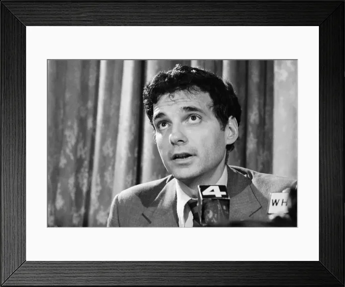 Framed Print : Portrait of Ralph Nader Framed Print : Portrait of Ralph Nader