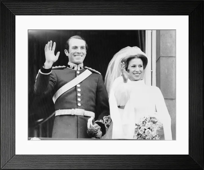 Framed Print : Princess Anne And Capt. Mark Phillips Framed Print : Princess Anne And Capt. Mark Phillips