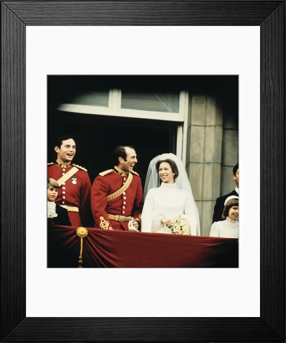 Framed Print : Princess Anne and Husband Framed Print : Princess Anne and Husband