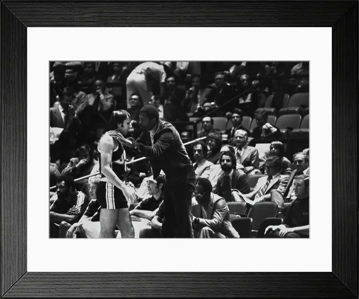 Framed Print : Dick Snyder And Bill Russell Framed Print : Dick Snyder And Bill Russell