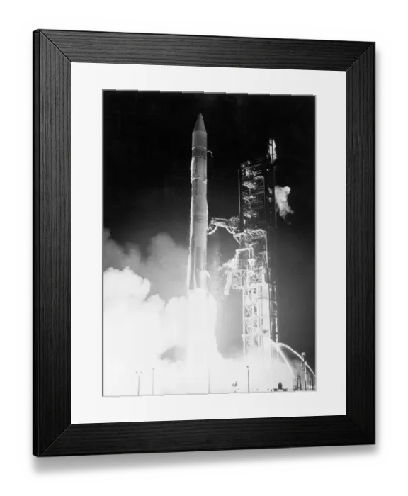 Framed Print : Mariner 10 Launching Framed Print : Mariner 10 Launching