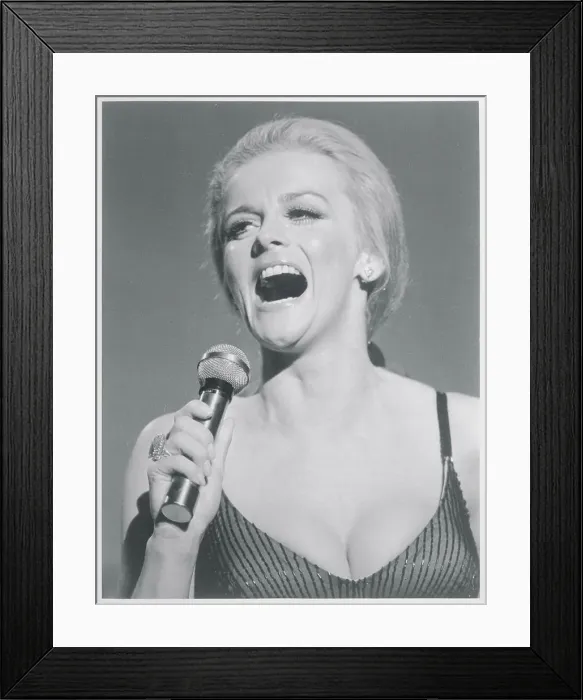 Framed Print : Ann-Margret Singing in Microphone Framed Print : Ann-Margret Singing in Microphone